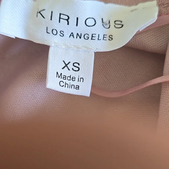 Kirious Dusty Rose Pink Fairy Regency Assymetrical Corset Style Dress - Picture 6 of 7